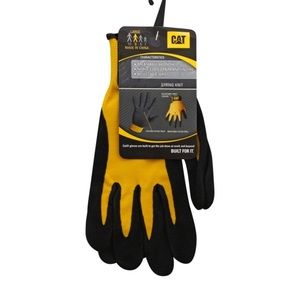 Cat Work Glove Nitrile Coat Adjustable Wrist
